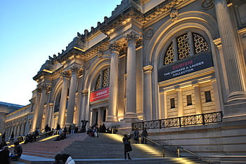 metropolitní, muzeum, umění, Metropolitní muzeum umění, nyc, New York, město, Manhattan, architektura, budova, architektonický
