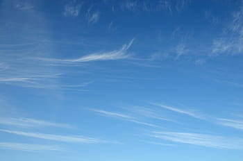 himmel, dækket, cirrus skyer, blå, skyer, baggrund, hvid, Sky, natur, vejr, luft
