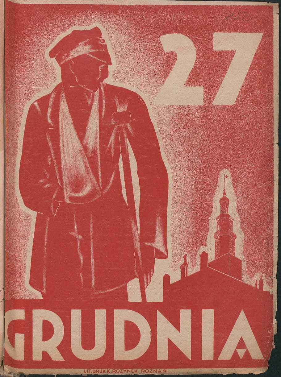 wielkopolskiego, povstání, polština, plakát, sbírka, muzeum, archiv, nepokoje