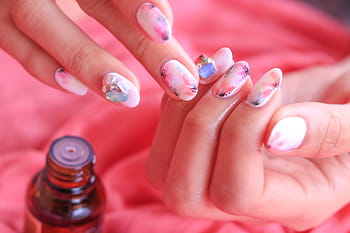 closeup, photography, human, nail, nail arts, closeup photography, arts, manicure, fingernail, human Hand, women