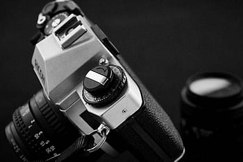 klasický, Fotoaparát, vinobraní, graphy, grapher, hobby, profesionální, retro, film, slr, monochromatický