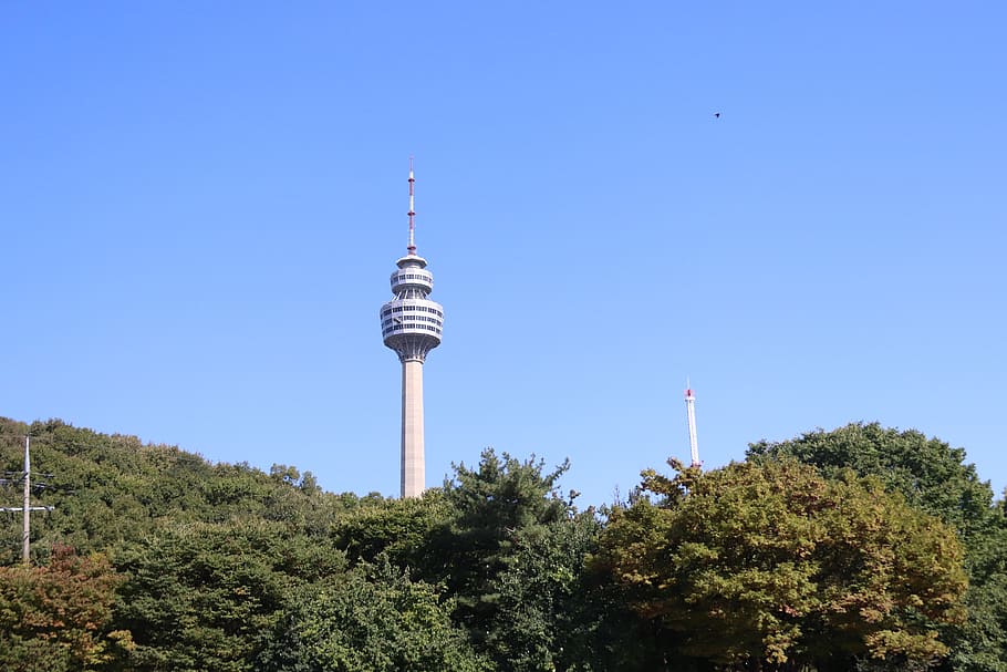 observatoř, rozhledna, letecký, daegu 83 věž, Jižní Korea, daegu, cestovat, Příroda, turista, cestovní ruch, tropický