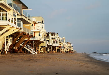 Los Angeles, malibu, Kalifornie, pláž, Pacifik, moře, pobřeží, usa, voda