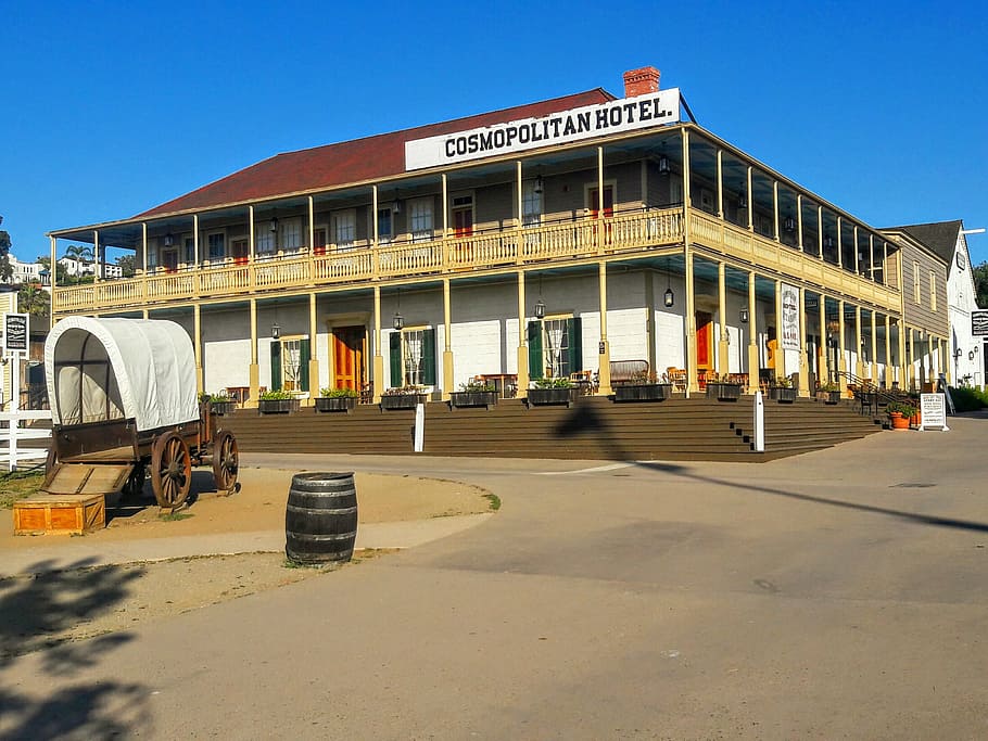 Cosmopolitan Hotel, Historic, Landmark, historic, landmark, architecture, haunted, old fashion, dining, san diego, california, old town