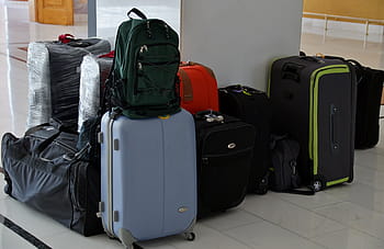 cestovní zavazadla různých barev, kufr, zavazadla, cestovat, zabalené, Taška, cesta, prázdnin, lidé cestující, turista, cestovní ruch