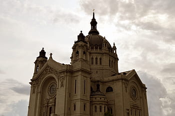 st paul, cathedral, minnesota, twin cities, tourism, travel, church, christian, catholic, catholicism, building