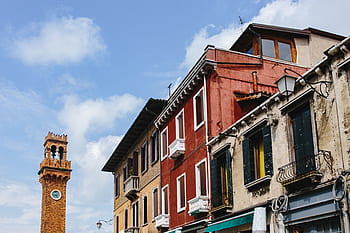 água, férias, arquitetura, edifícios, cidade, Europa, rio, paisagem aquática, viagem, cultivo, italiano