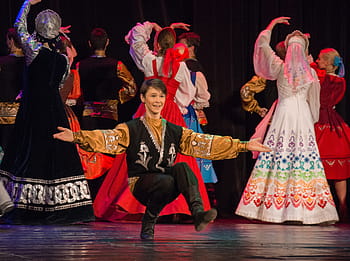 Russian, Berezka, Concert, folklor, national, ethnic, vintage, decor, retro, matryoshka, performance
