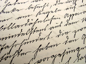 white printer paper, letters, handwriting, leave, old, font, stationery, text, written, old german, words