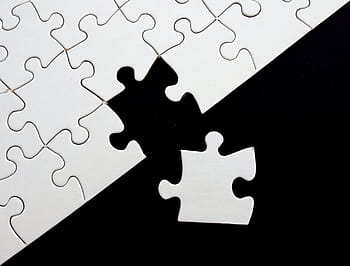 white puzzle board, puzzle, match, fit, missing, hole, blank, play, task, employment, insert