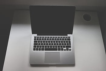 turned-off macbook, pro, white, table, laptop, computer, technology, electronics, work, desk, business