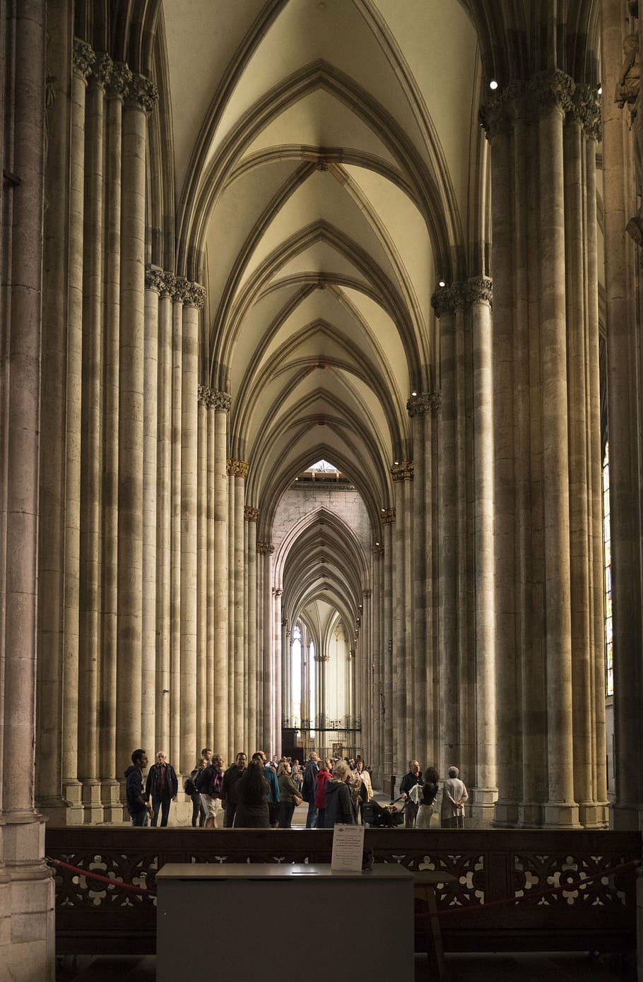 nave, dom, church cathedral, church, building, house of worship, columnar, religion, catholic, christian, cologne cathedral