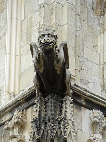 gargoyle, rain gutter, historically, gothic, church, architecture, dom, gothic architecture, gothic style, cathedral, facade