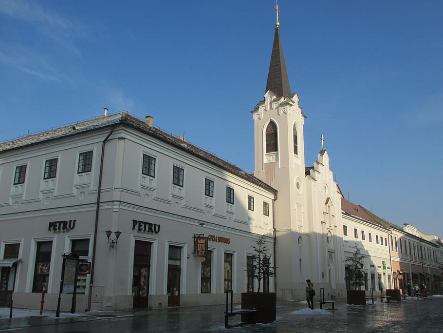 oradea, center, church, romania, crisana