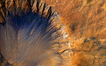 Marte, cratere, spazio, pianeta, nasa, scienza