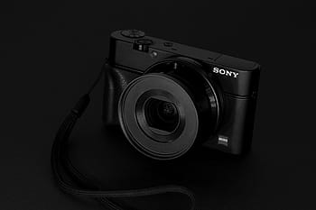 shot, sony camera, black, background, Closeup, Sony, camera, technology, camera - Photographic Equipment, black Color, lens - Optical Instrument
