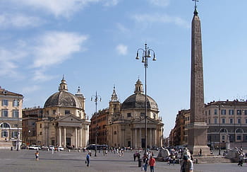 roma piazza del pololo, del, italy, plaza, pololo, public domain, roma, rome, architecture, famous Place, rome - Italy