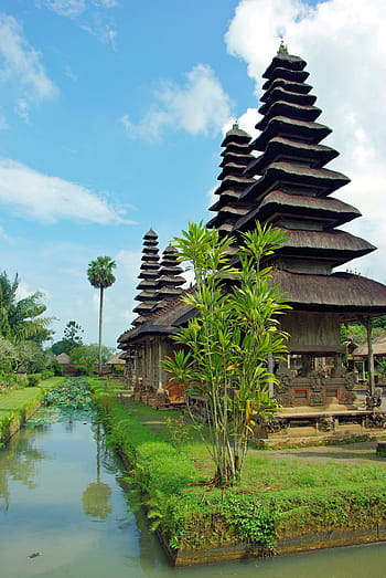 pagoda, Indonésie, bali, chrám, mengwi, taman ayun, Asie, balijské kultury, kultur, budování chrámu, architektura