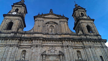 detail, katedrála, bogotá, Kolumbie, budova, kaple, kostel, fotky, veřejná doména, architektura, slavné místo