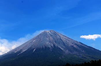 Nahansicht, Foto, Berg, gunung semeru, Lumajang, Ost-Java, Java, Indonesien, Berge, Natur, Panorama