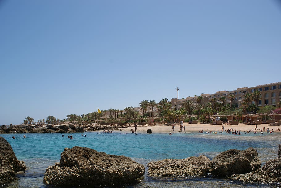 sahl hasheesh, pláž, Rudé moře