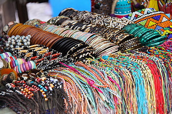 arte, mestieri, africano, mercato, souvenir, tribale, viaggio, Città del Capo, Sud Africa