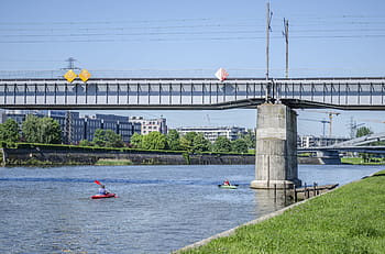 fiume, ponte, acqua, natura, Wisla, Cracovia