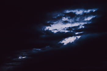 white clouds, nature, landscape, dark, night, clouds, sky, weather, cloud - Sky, storm, cloudscape