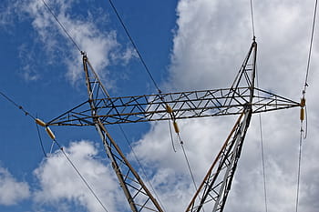 linea elettrica, pilone, elettricità, energia, trasmissione, alta tensione, distribuzione, griglia, attuale