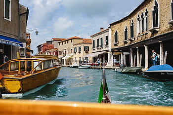 barco, caminho, ilhas, no meu caminho, para as ilhas, Murano, água, viagem, superfície da água, passeios de barco, mediterrâneo