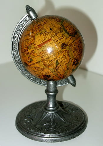 terrestrial globe, world map, earth