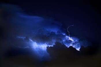 tordenvejr, lyn, vejr, himmel, natur, torden, lys, fare, storm, elektricitet, regn