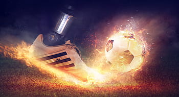 spaiato, bianca, scarpa adidas, calciando, palla da calcio, calcio, scarpa, scarpa da calcio, sport, palla, corsa