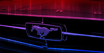 gray, black, ford mustang emblem, Ford Mustang, Ford, Mustang, Stallion, ford, mustang, automobile, car, auto