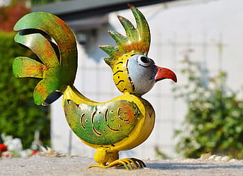 pták, kovový pták, deco, dekorace, dekorativní, list, umění a řemesla, postava, umění, kovová figurka, umělecká díla
