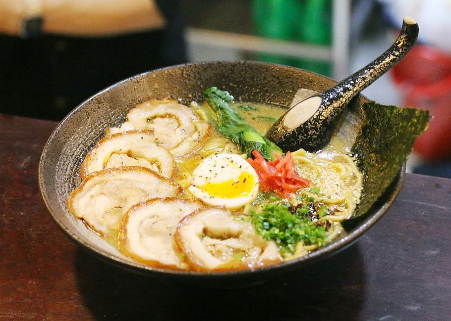 chicken cordon bleu, bars ramen in saigon, ramen in q1, saigon, japan, dish ramen, daiichi ramen