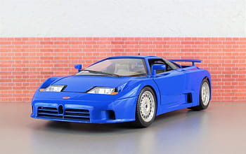 modello di auto, bugatti, auto, modello, vecchi tempi, giocattoli, auto sportiva, vecchio, blu, motorsport, veicolo