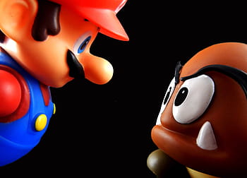 selective, focus photography, super, mario toys, super mario, nintendo, mushroom, toys, video game