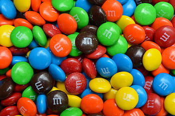 assorted-color, m&m, candy, lot, colorful, food, sweet, sugar, dessert, candy background, delicious