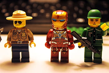 tři, lego charakter hračky, lego, bloky lego, ludek, charakter, Podložky, hračky
