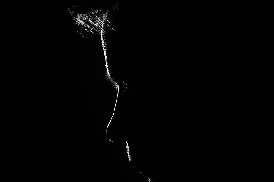 untitled, man, face, look, people, sad, emotion, mood, message, status, shadow