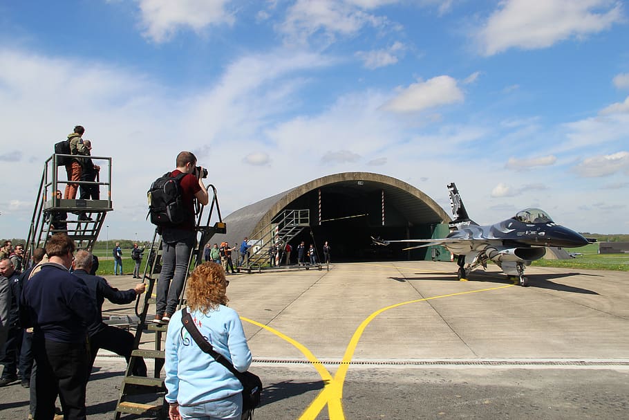 f16, belgian air force, fighter, aircraft, military branch, vliegterrein, transport, landingsstrip, taxiing, airshow, general dynamics
