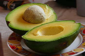 avocado affettato, avocado, verde, affettato, giallo, seme, frutta, fresco, delizioso, naturale, salutare