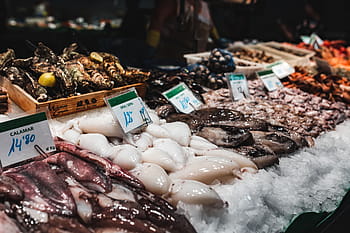 la, boqueria, comida, mercado, barcelona, ​​espanha, La Boqueria, mercado de alimentos, Barcelona Espanha, frutas, saudável