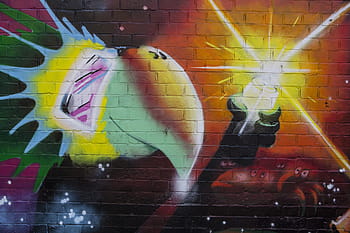 captured, urban, wall, Street art, brick, graffiti, light, multi colored, music, arts culture and entertainment, abstract