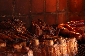 maso, grilování, bbq, jídlo, gril, steak, hovězí, grilovaný, Lahodné, jíst, oběd
