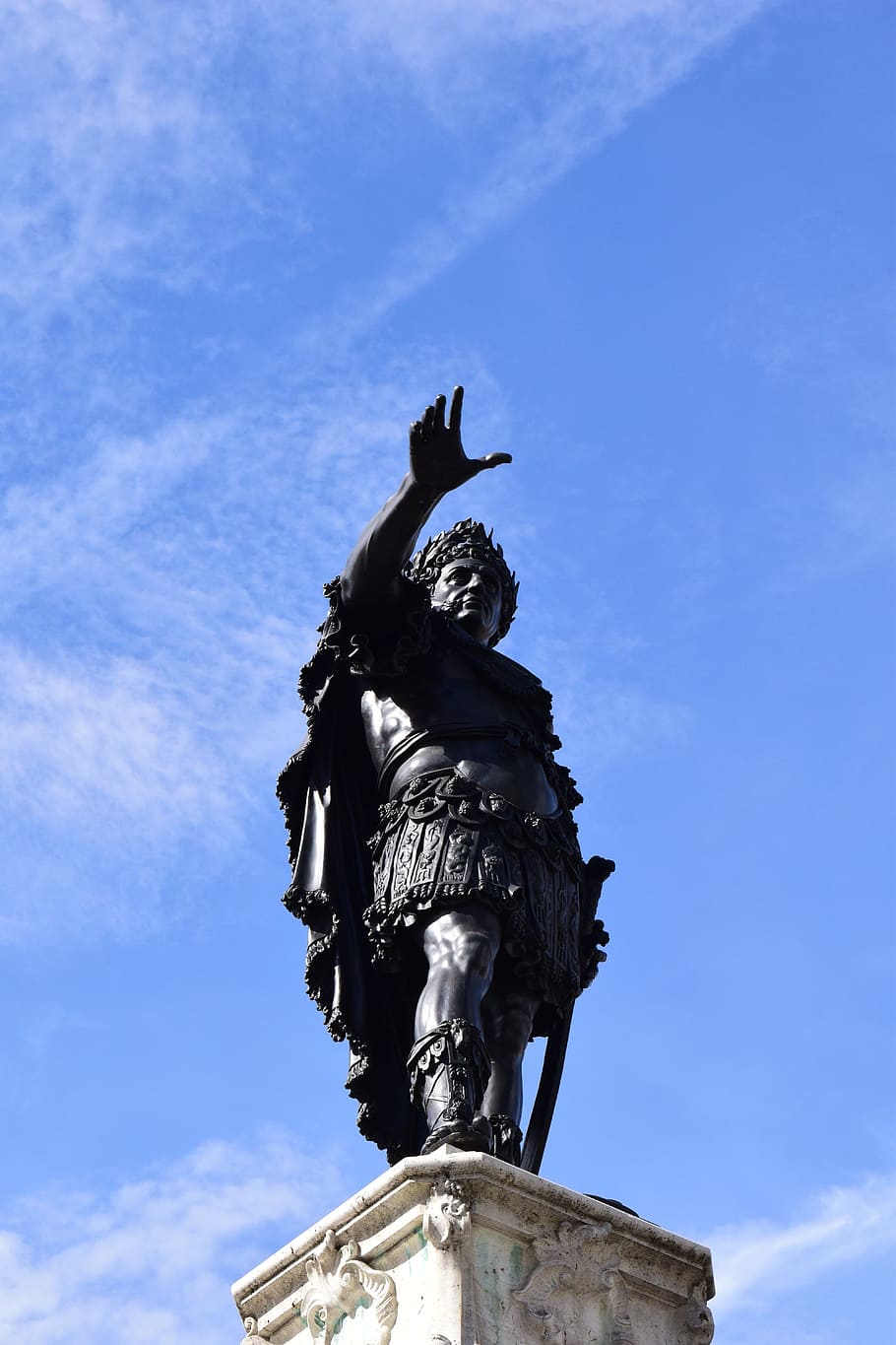 císař augustus, augustus, císař, Římané, římská říše, augsburg, augustus kašna, historicky, staré Město, symbol, bronz