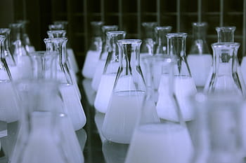 erlenmeyer flask, liquid, flasks, erlenmeyer, chemistry, laboratory, science, research, lab, glassware, medical