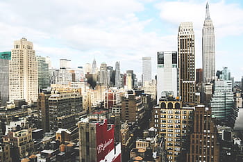 City-shot, midtown, midtown manhattan, Nový, york city, výstřel, New York City, městský, město, nyc, usa