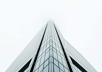 skleněný mrakodrap, modrý, nebe, architektura, budova, infrastruktura, mrakodrap, věž, stavba, exteriér budovy, moderní